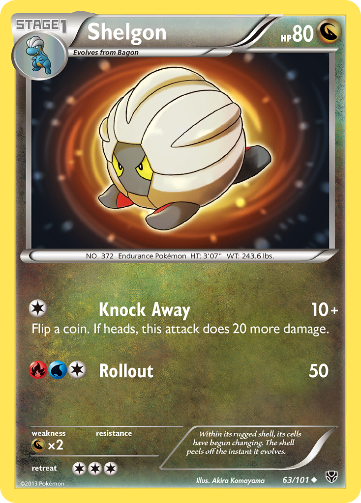 Shelgon (63/101) [Black & White: Plasma Blast] 