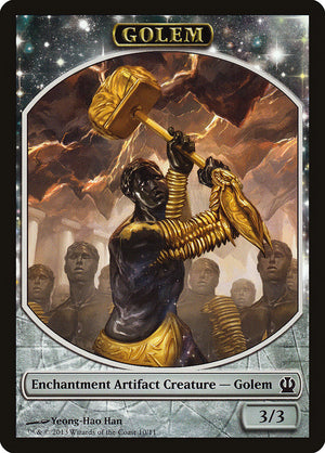 Golem Token [Theros Tokens] 