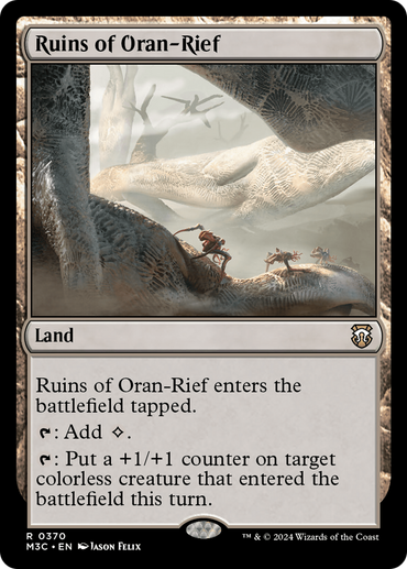 Ruins of Oran-Rief (Ripple Foil) [Modern Horizons 3 Commander] 