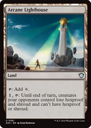 Arcane Lighthouse [Secrets of Strixhaven Commander]