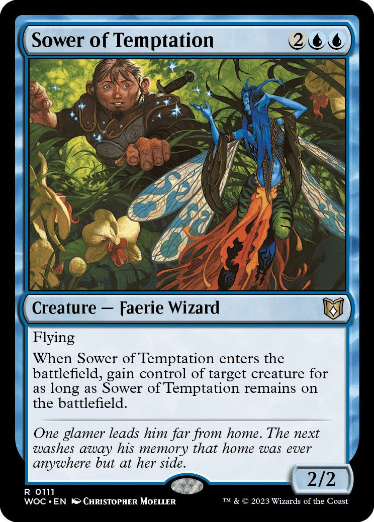 Sower of Temptation [Wilds of Eldraine Commander] 