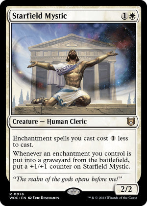 Starfield Mystic [Wilds of Eldraine Commander] 