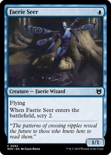 Faerie Seer [Wilds of Eldraine Commander] 