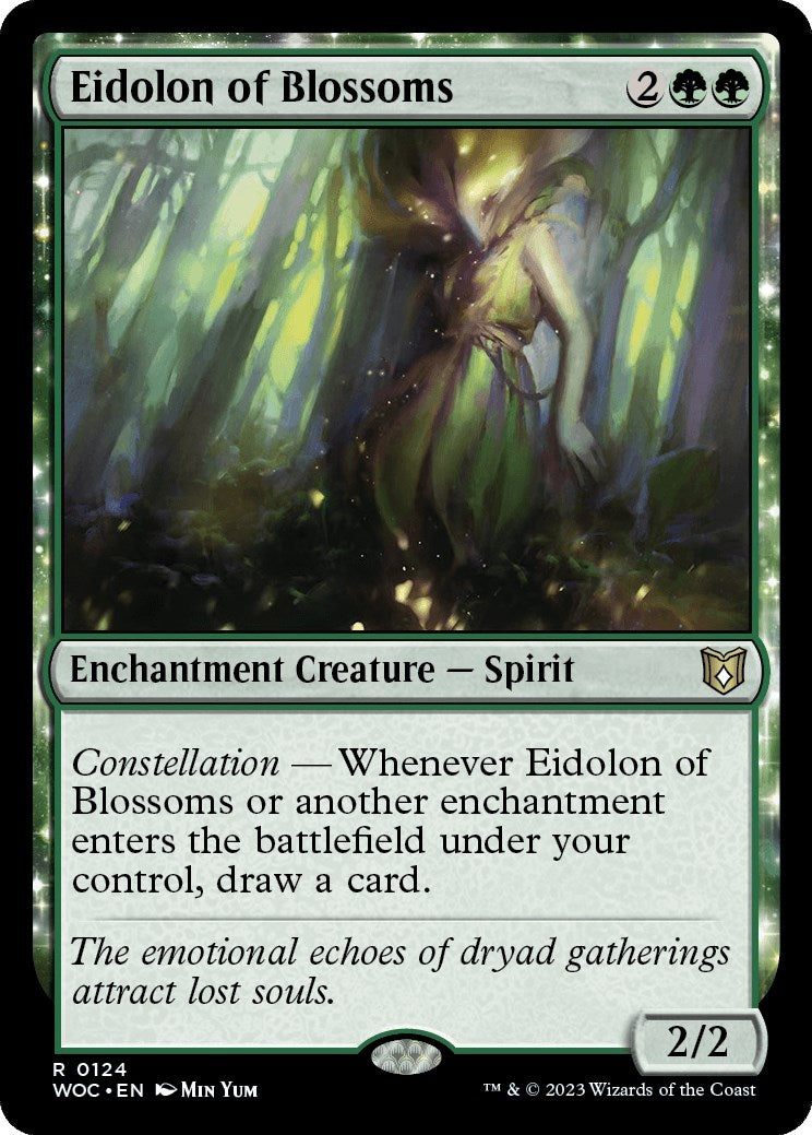 Eidolon of Blossoms [Wilds of Eldraine Commander] 