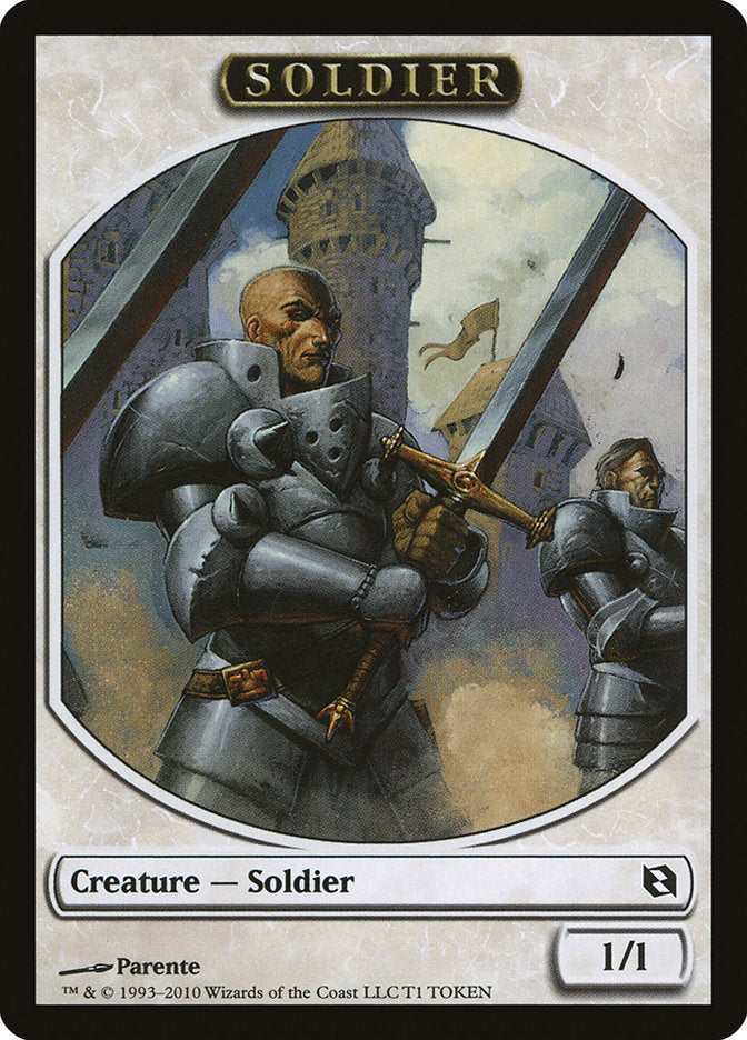 Soldier Token [Duel Decks: Elspeth vs. Tezzeret Tokens] 