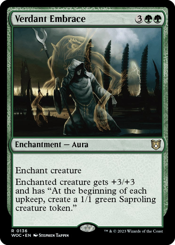 Verdant Embrace [Wilds of Eldraine Commander] 