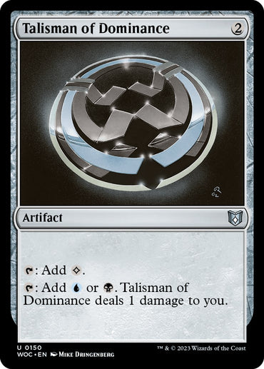 Talisman of Dominance [Wilds of Eldraine Commander] 