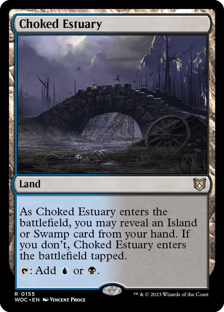 Choked Estuary [Wilds of Eldraine Commander] 