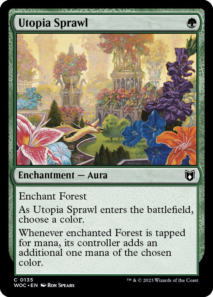 Utopia Sprawl [Wilds of Eldraine Commander] 