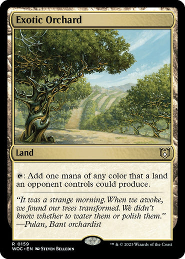 Exotic Orchard [Wilds of Eldraine Commander] 