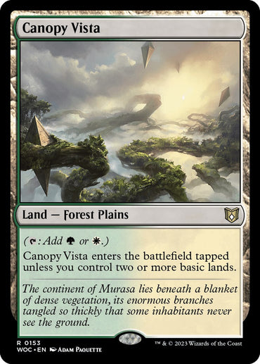 Canopy Vista [Wilds of Eldraine Commander] 