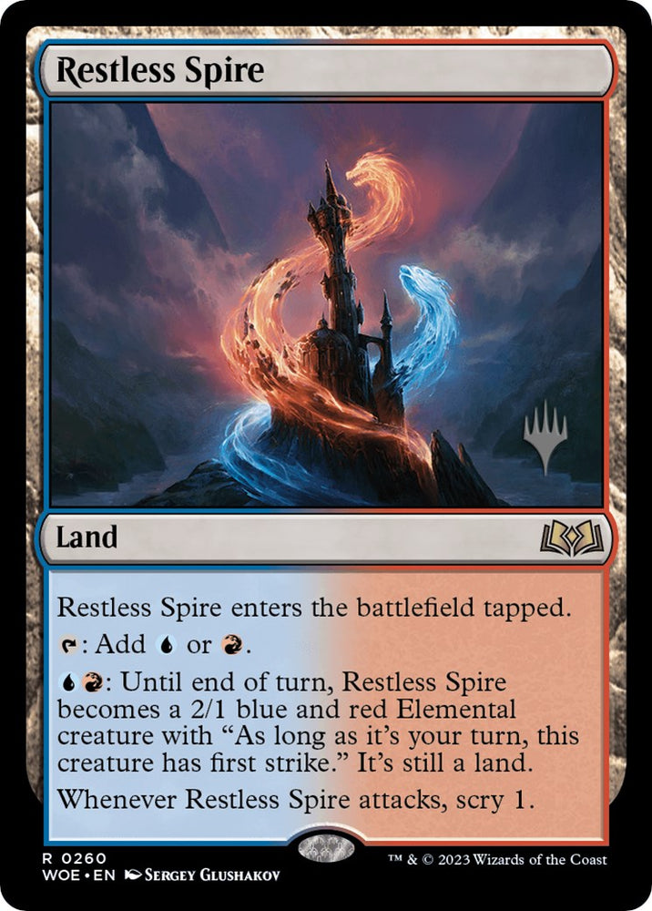 Restless Spire (Promo Pack) [Wilds of Eldraine Promos]