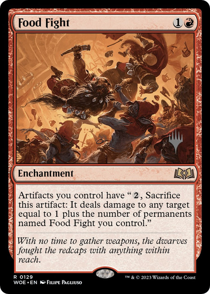 Food Fight (Promo Pack) [Wilds of Eldraine Promos] 