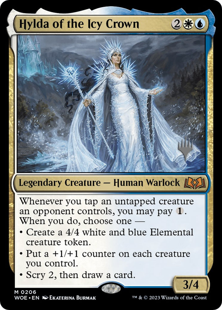 Hylda of the Icy Crown (Promo Pack) [Wilds of Eldraine Promos] 