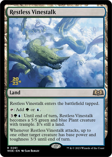 Restless Vinestalk [Wilds of Eldraine Prerelease Promos] 