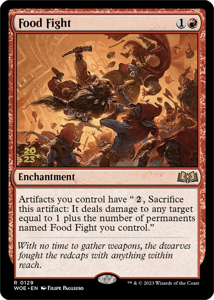 Food Fight [Wilds of Eldraine Prerelease Promos] 