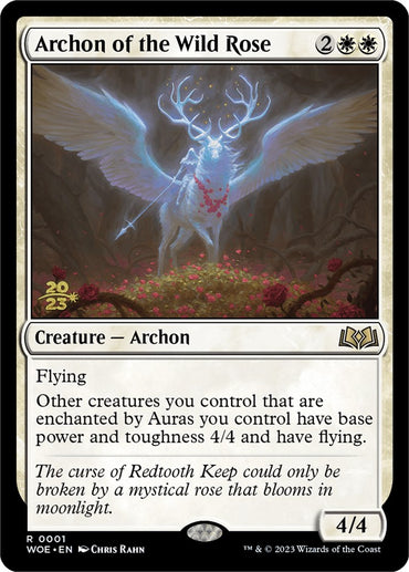 Archon of the Wild Rose [Wilds of Eldraine Prerelease Promos] 