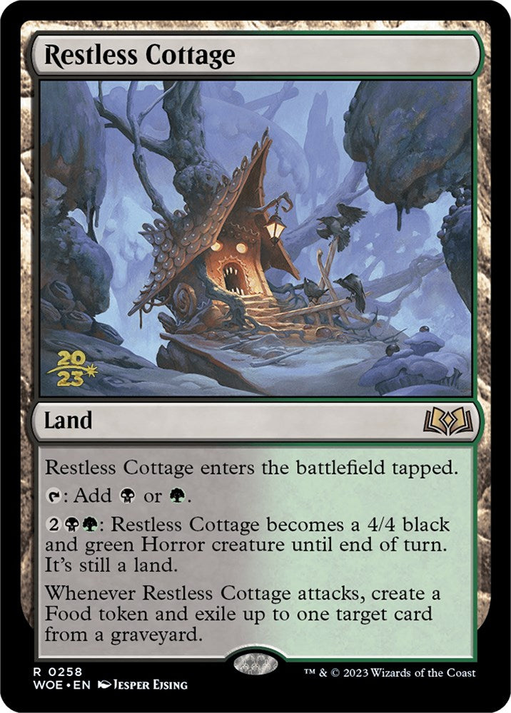 Restless Cottage [Wilds of Eldraine Prerelease Promos] 