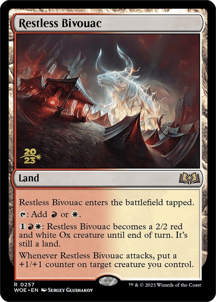 Restless Bivouac [Wilds of Eldraine Prerelease Promos] 