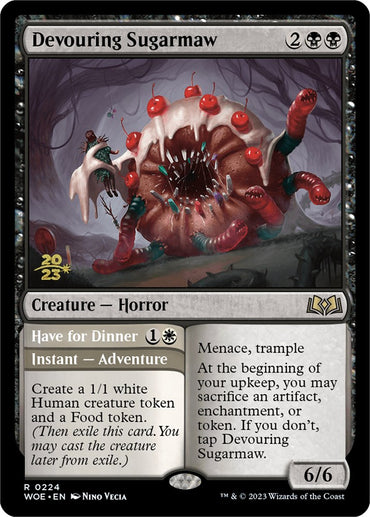 Devouring Sugarmaw // Have for Dinner [Wilds of Eldraine Prerelease Promos] 