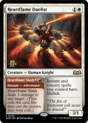 Heartflame Duelist // Heatflame Duelist (Promo Pack) [Wilds of Eldraine Promos] 