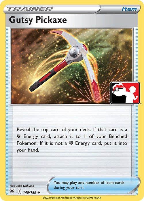 Gutsy Pickaxe (145/189) [Prize Pack Series Three] 