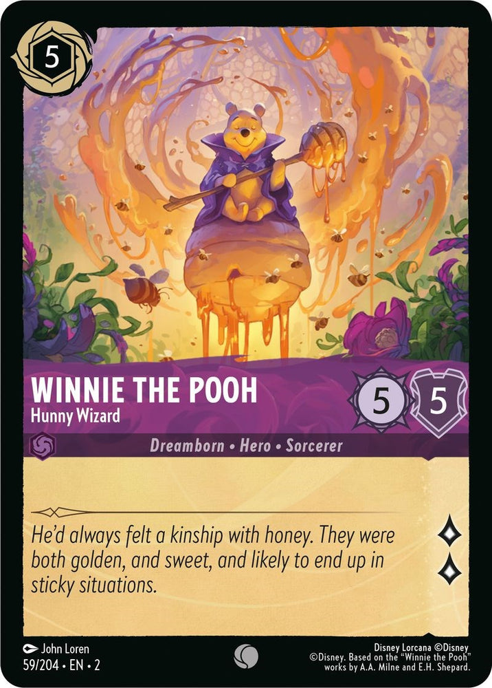 Winnie the Pooh - Hunny Wizard (59/204) [Rise of the Floodborn] 