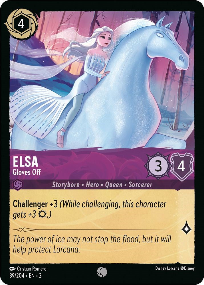 Elsa - Gloves Off (39/204) [Rise of the Floodborn] 