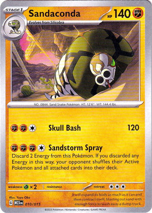 Sandaconda (010/015) [McDonald's Promos: 2023 Collection] 