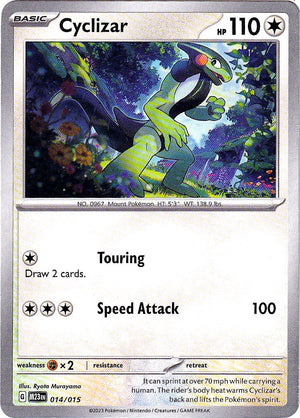 Cyclizar (014/015) [McDonald's Promos: 2023 Collection] 
