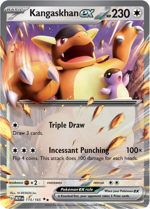 Kangaskhan ex (115/165) [Scarlet &amp; Violet: 151] 