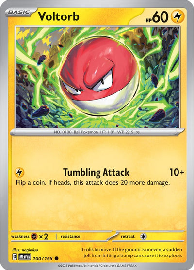 Voltorb (100/165) [Scarlet &amp; Violet: 151] 
