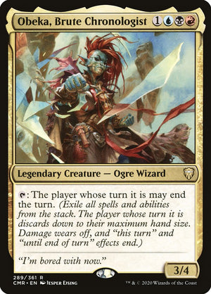 Obeka, Brute Chronologist [Commander Legends] 