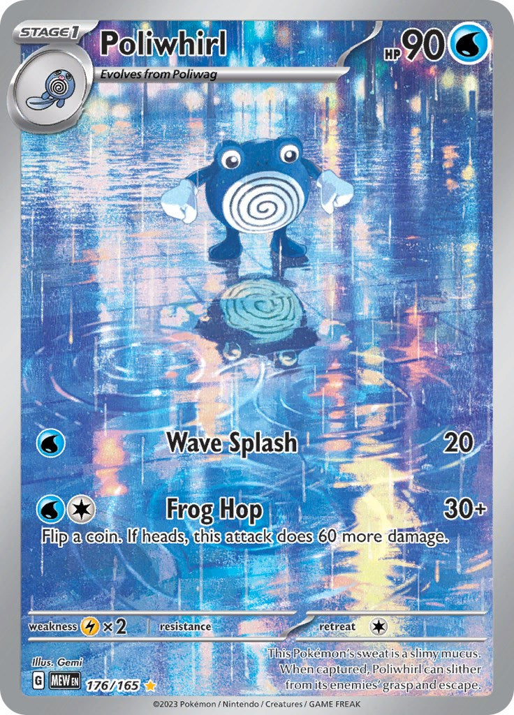 Poliwhirl (176/165) [Scarlet & Violet: 151] 