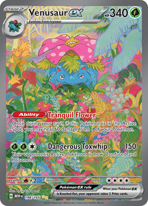 Venusaur ex (198/165) [Scarlet &amp; Violet: 151] 