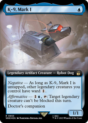 K-9, Mark I (Extended Art) (Surge Foil) [Doctor Who] 