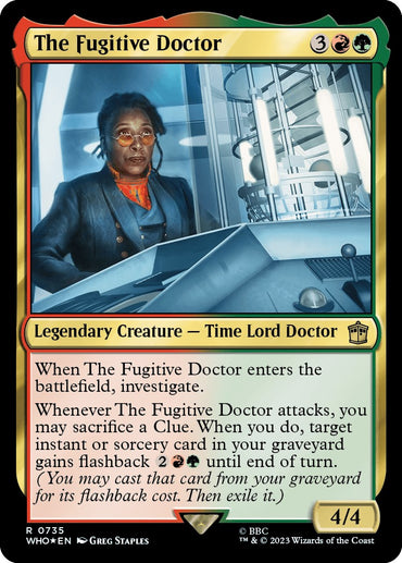 The Fugitive Doctor (Surge Foil) [Doctor Who] 