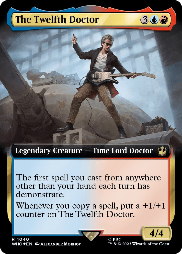 The Twelfth Doctor (Extended Art) (Surge Foil) [Doctor Who] 