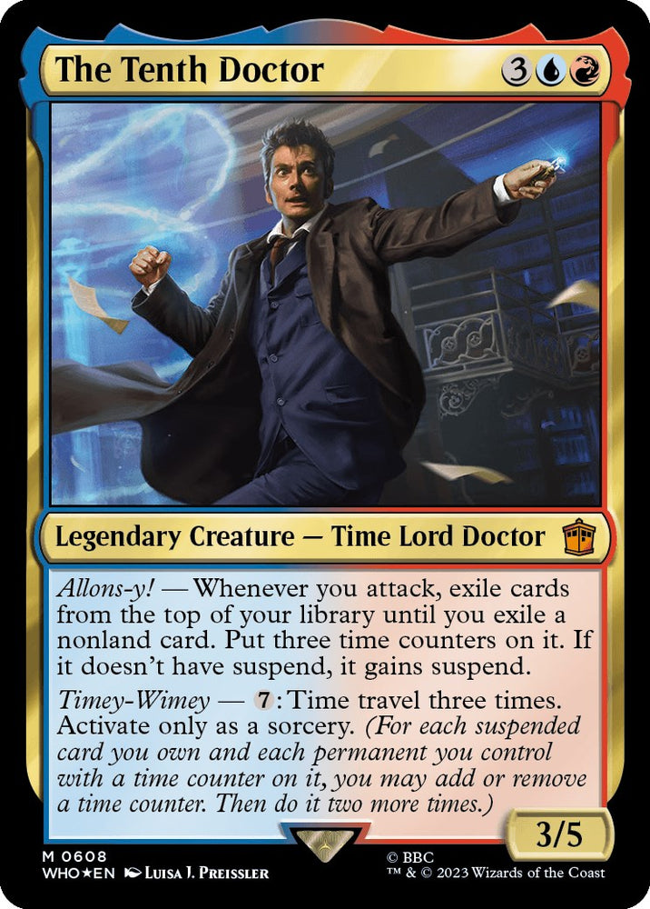 The Tenth Doctor (Surge Foil) [Doctor Who] 