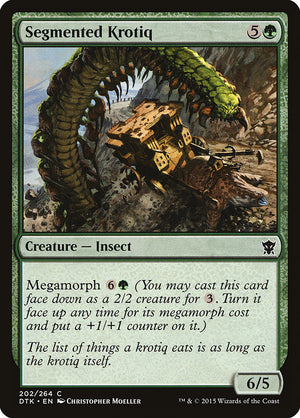 Segmented Krotiq [Dragons of Tarkir] 