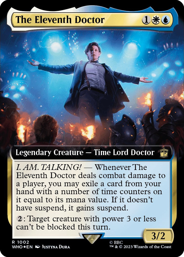 The Eleventh Doctor (Extended Art) (Surge Foil) [Doctor Who] 