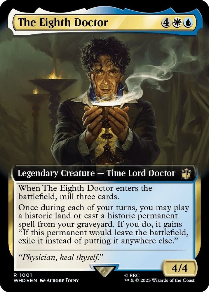 The Eighth Doctor (Extended Art) (Surge Foil) [Doctor Who] 