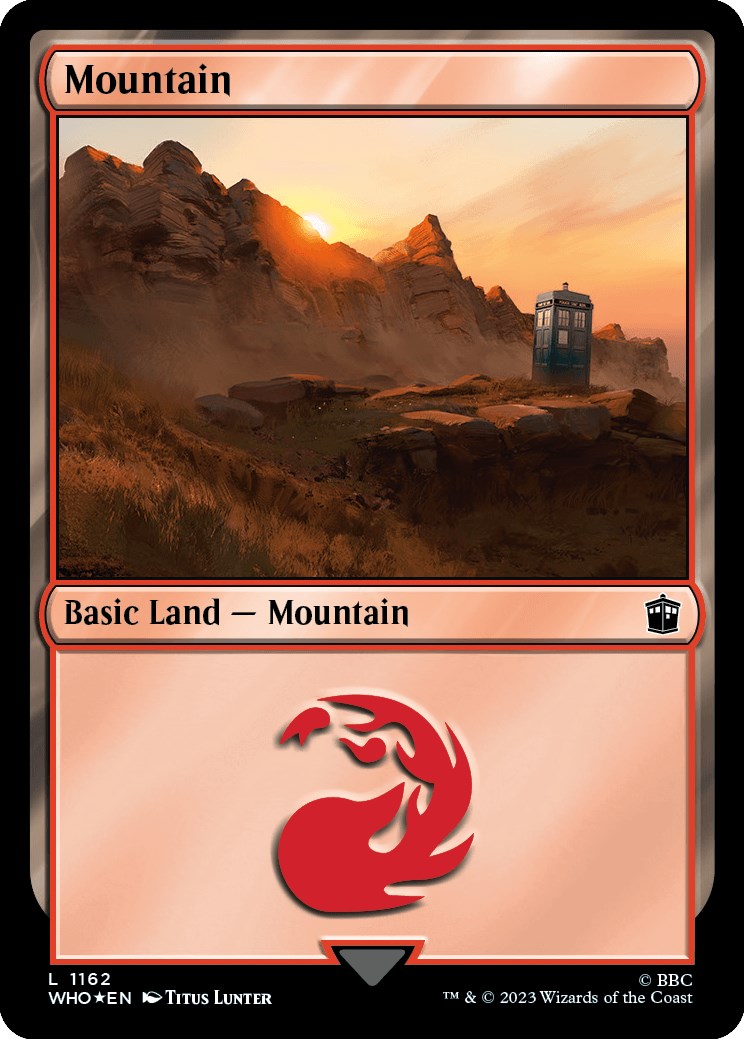 Mountain (1162) (Surge Foil) [Doctor Who] 