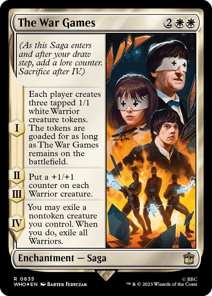 The War Games (Surge Foil) [Doctor Who] 