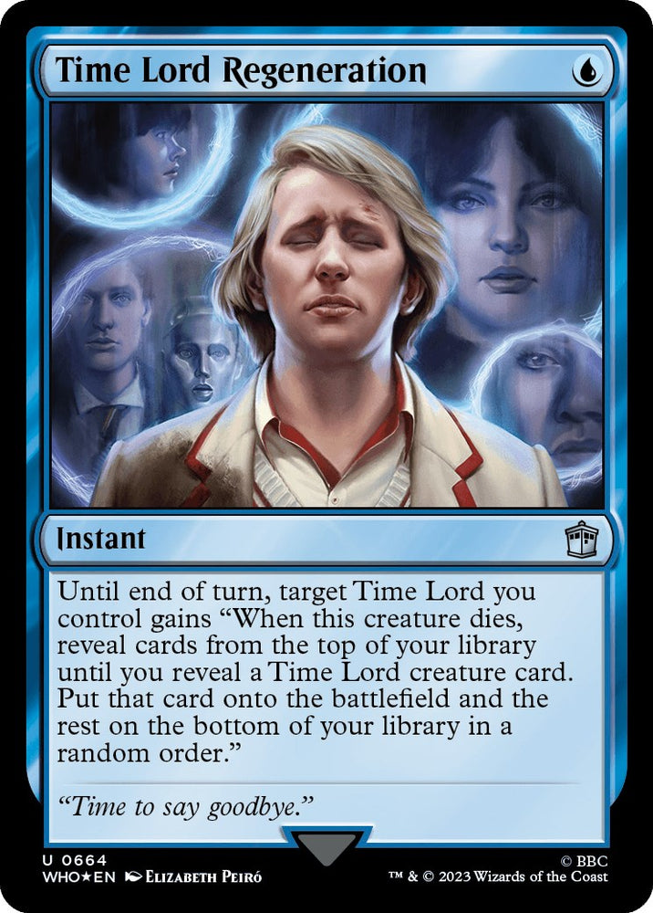 Time Lord Regeneration (Surge Foil) [Doctor Who] 