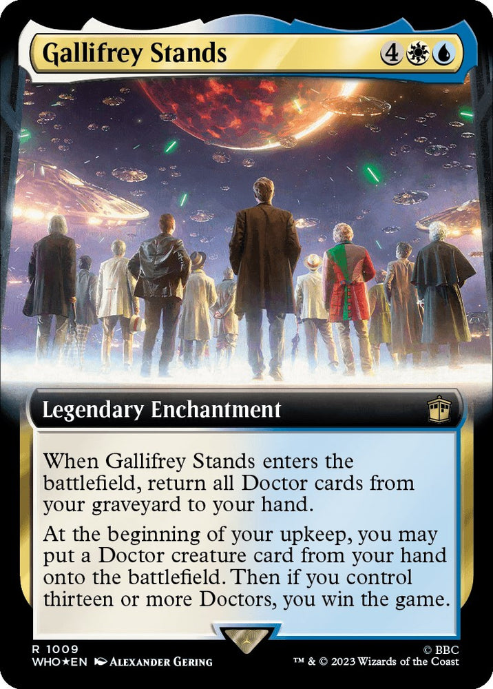 Gallifrey Stands (Extended Art) (Surge Foil) [Doctor Who] 