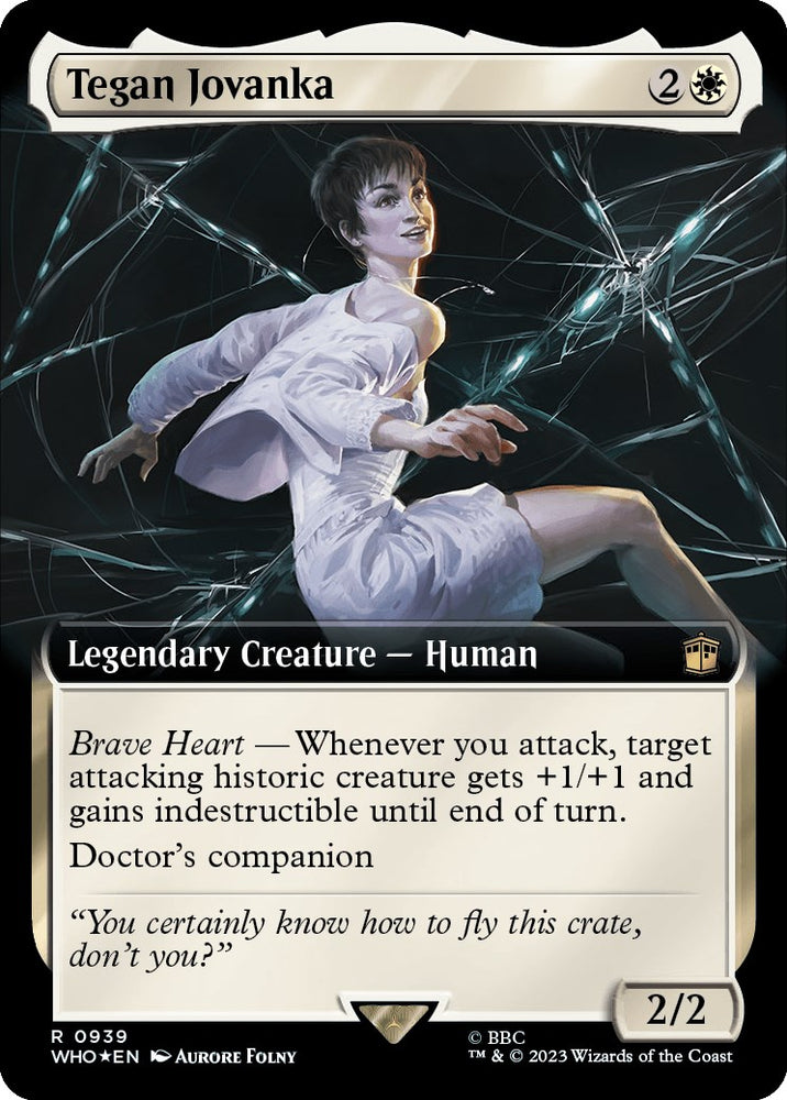 Tegan Jovanka (Extended Art) (Surge Foil) [Doctor Who] 