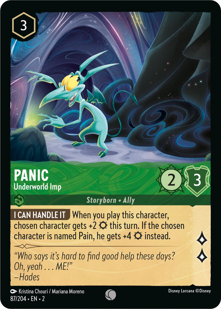 Panic - Underworld Imp (87/204) [Rise of the Floodborn] 