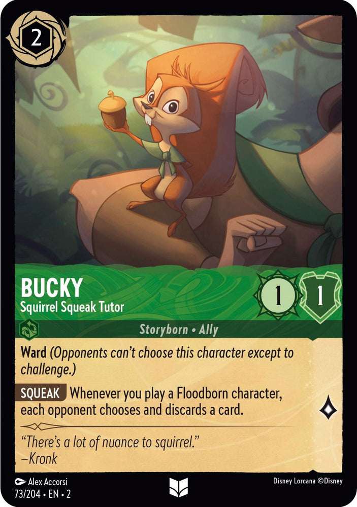Bucky - Squirrel Squeak Tutor (73/204) [Rise of the Floodborn] 