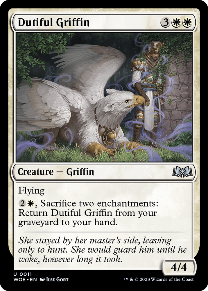 Dutiful Griffin [Wilds of Eldraine] 